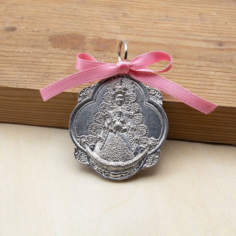 AMULETO VIRGEN DEL ROCIO LAZO - CARRITO DE BEBE
