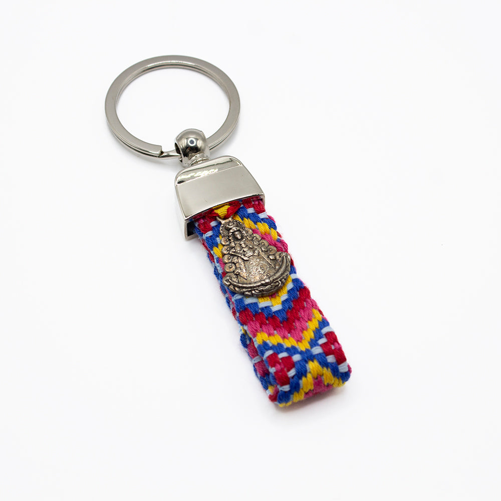 AMULETO VIRGEN DEL ROCÍO MULTICOLOR MOD.1