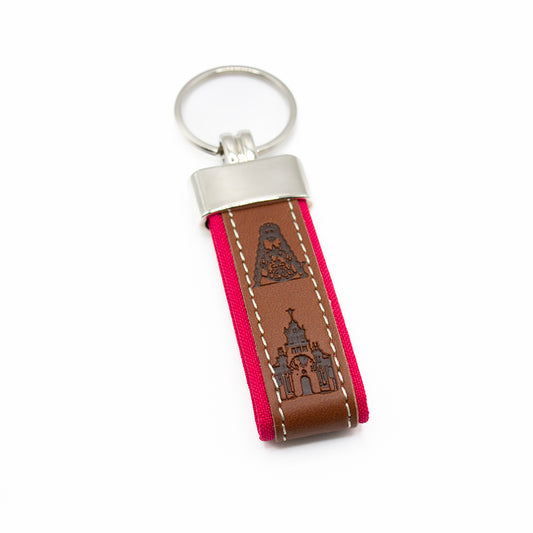 AMULETO VIRGEN DEL ROCÍO  Y ERMITA ROSA
