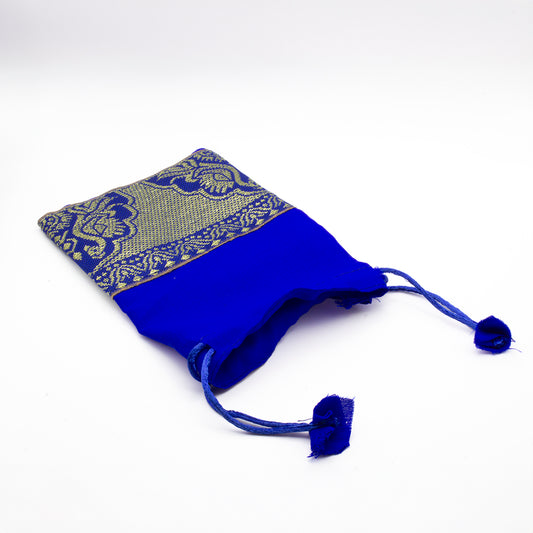 Bolsa artesanal de transporte para malas y japa malas, hecha a mano en Nepal, de alta calidad y ritualizada.