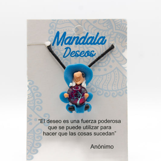 AMULETO BRUJITA BUENOS DESEOS