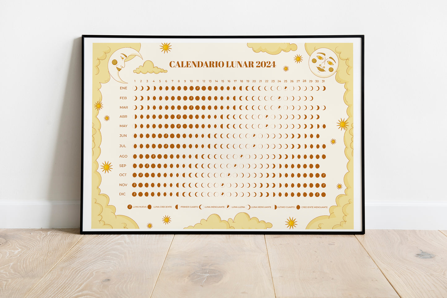CALENDARIO LUNAR 2024