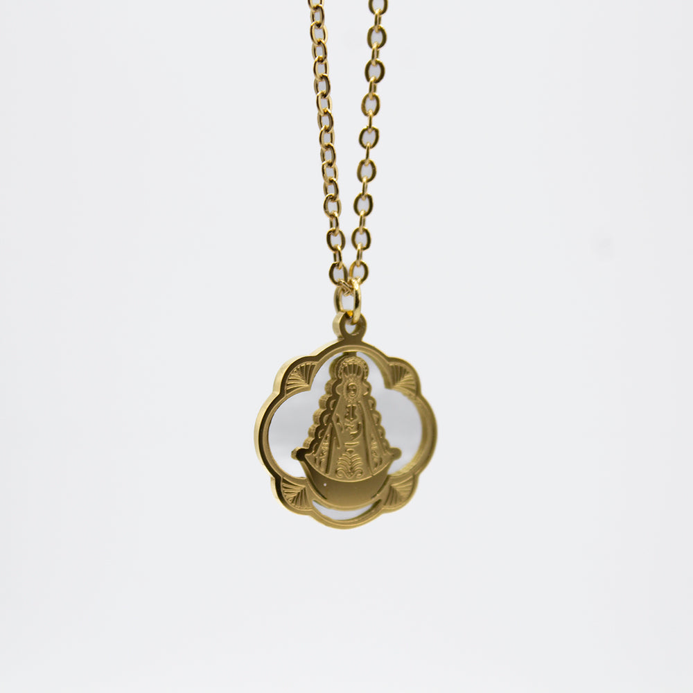 COLGANTE MEDALLA VIRGEN DEL ROCÍO