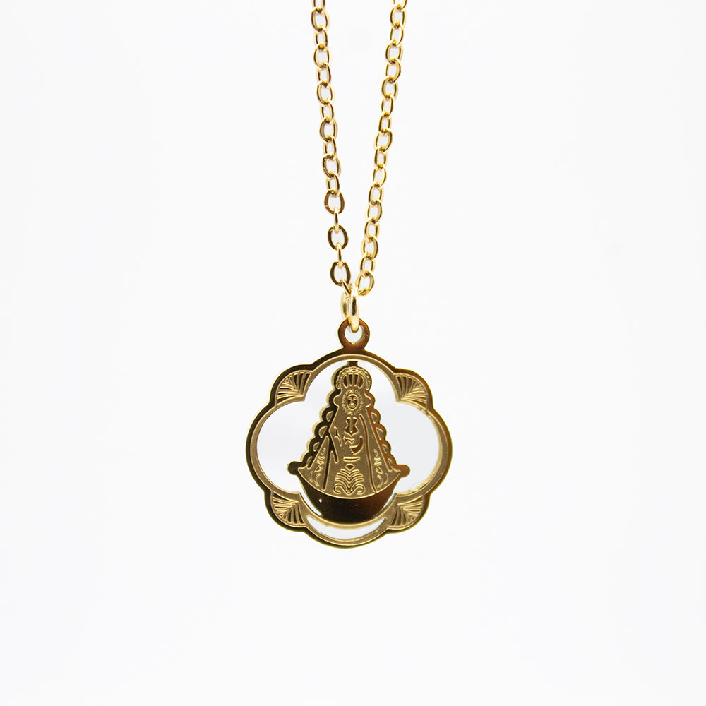 COLGANTE MEDALLA VIRGEN DEL ROCÍO