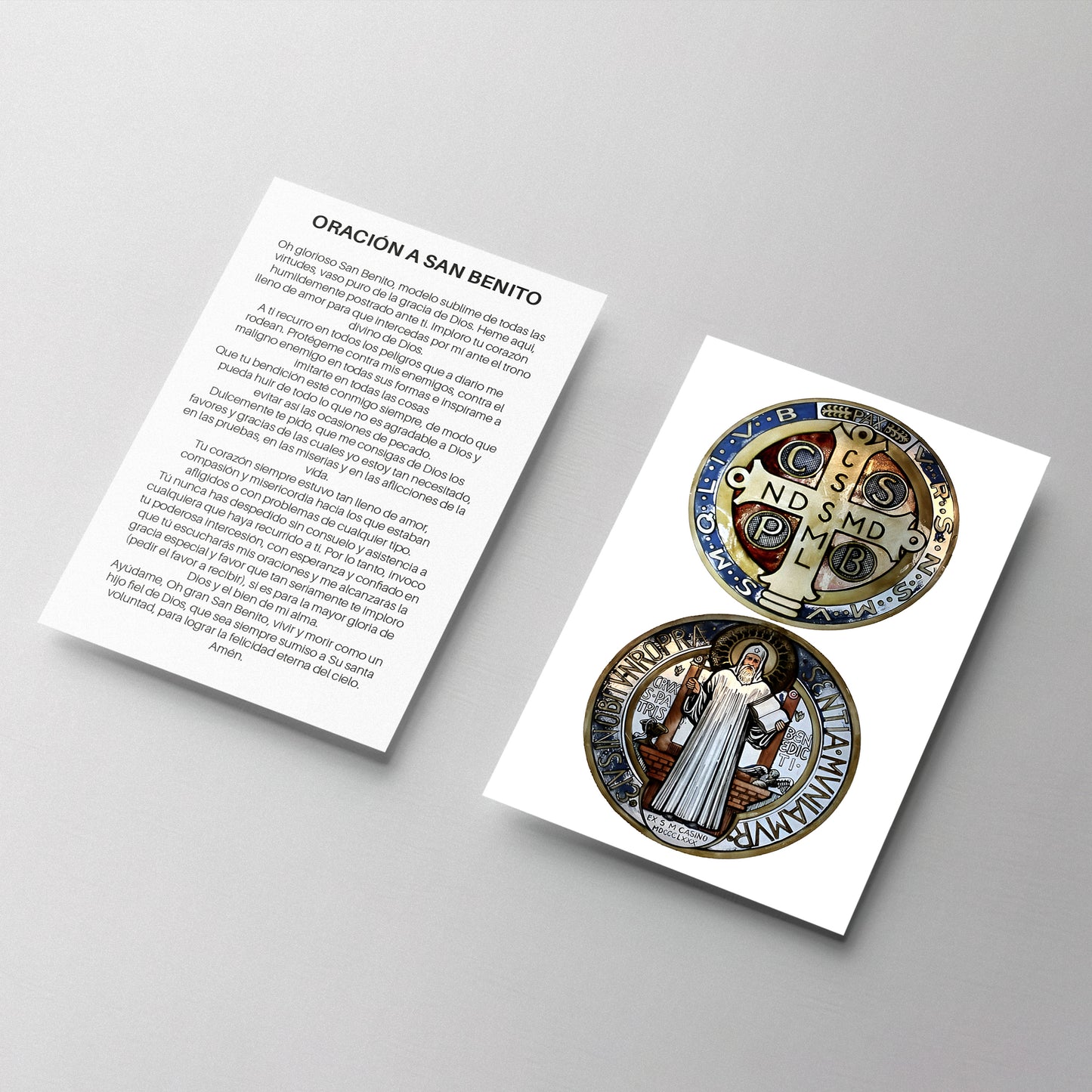 ESTAMPA CRUZ DE SAN BENITO MOD.2