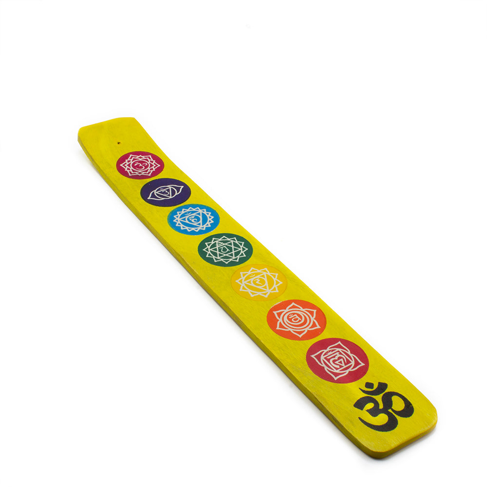 INCENSARIO 7 CHAKRAS AMARILLO