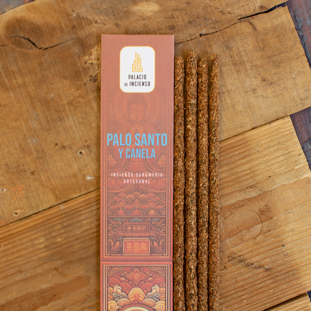 INCIENSO ARTESANAL PALO SANTO Y CANELA