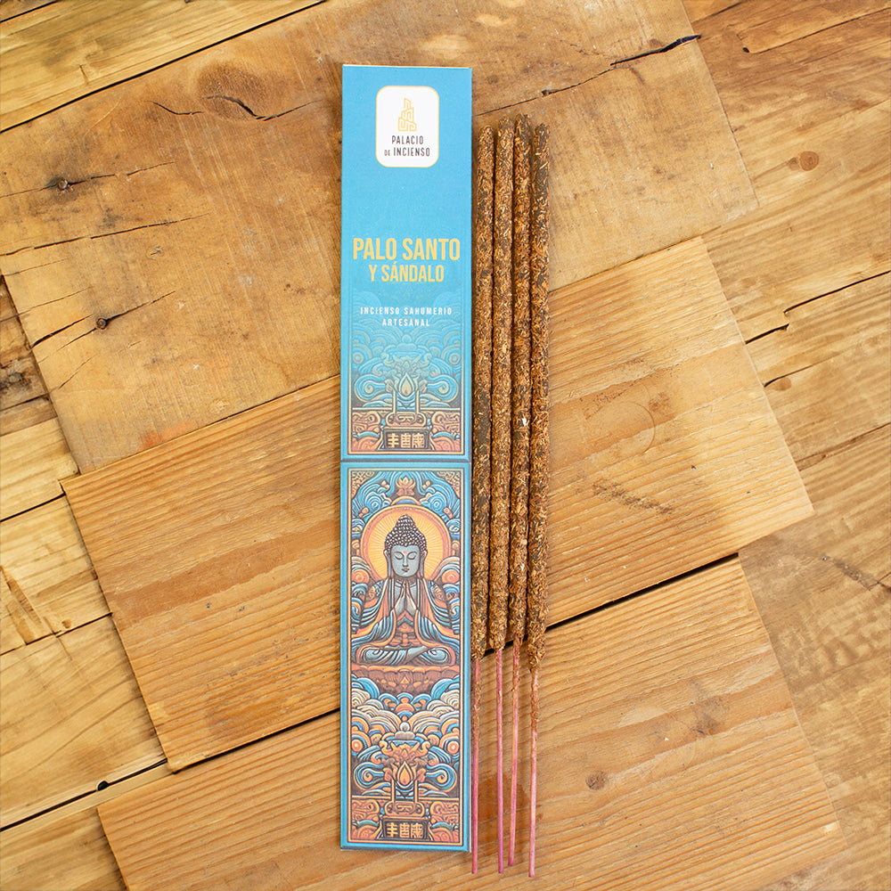 INCIENSO ARTESANAL PALO SANTO Y SÁNDALO