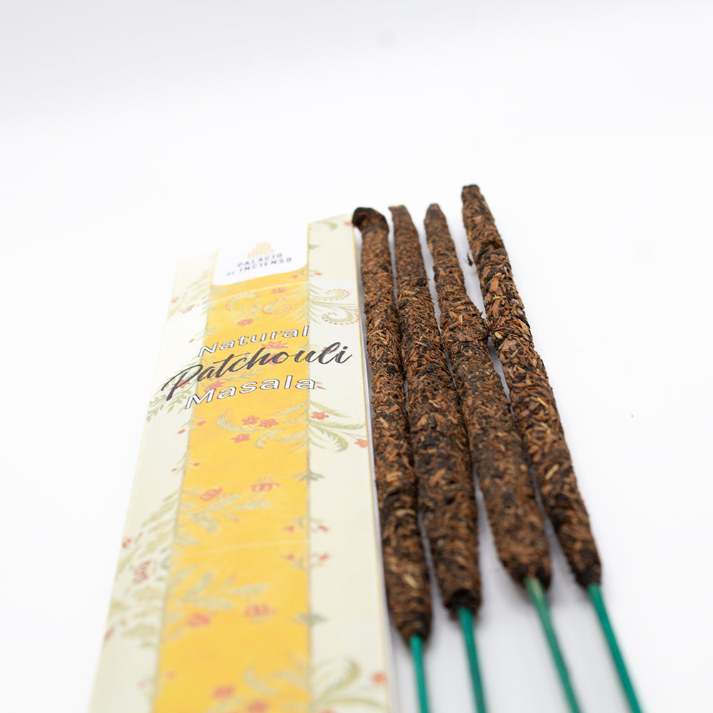 INCIENSO PREMIUM PACHULI VARITA GRUESA DE LARGA DURACIÓN