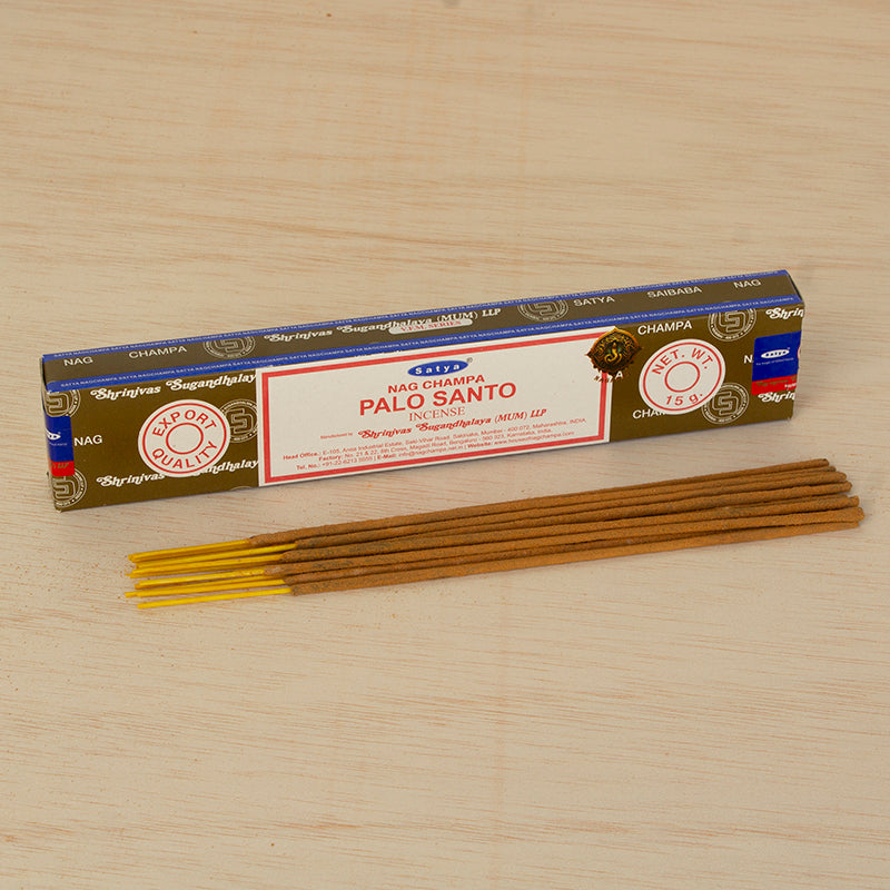 Caja de incienso Palo Santo Satya Nag Champa