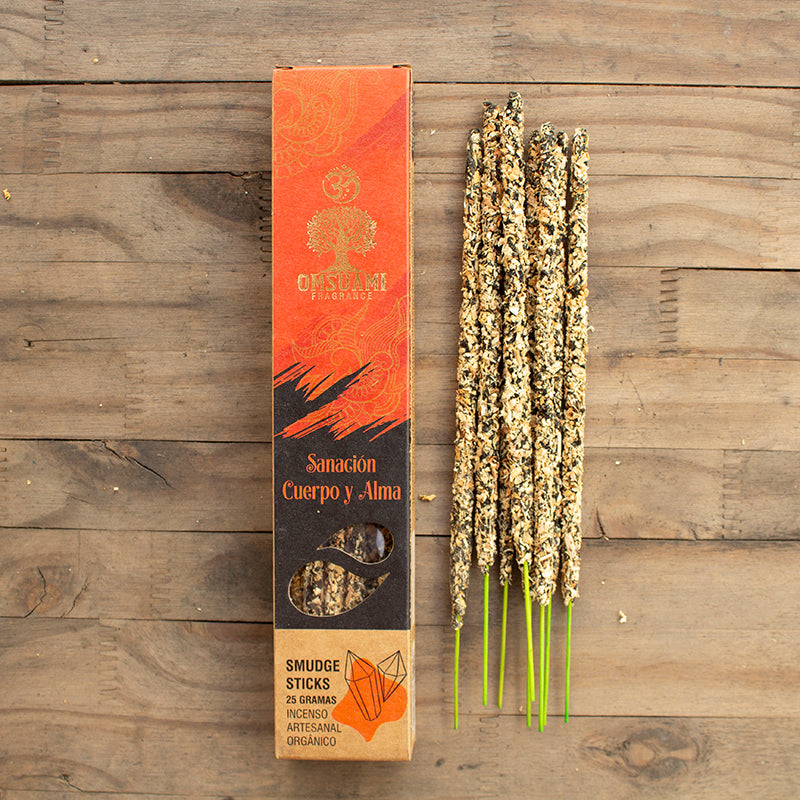 Incienso smudge de sanación cuerpo y alma para limpieza energética