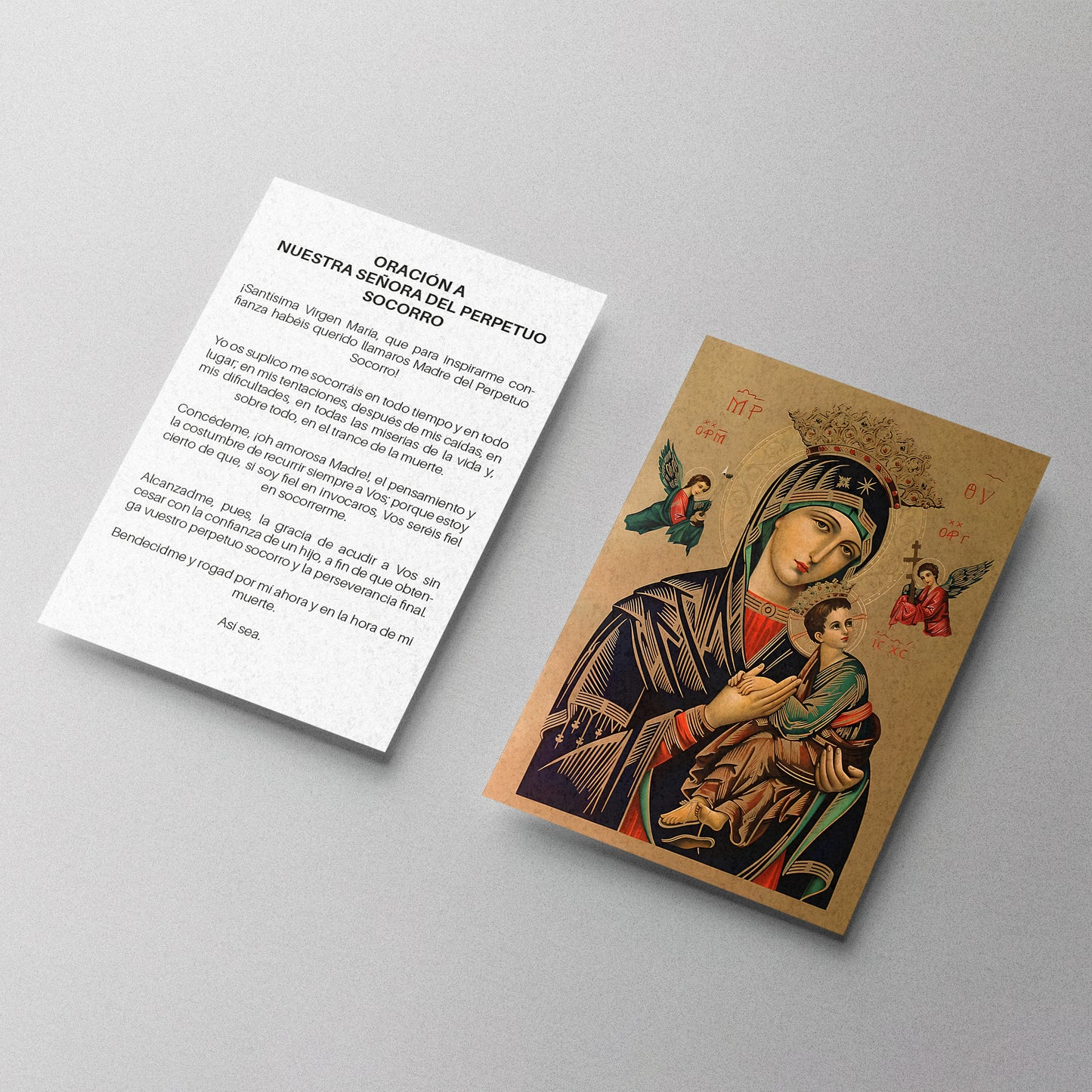 ESTAMPA NUESTRA SEÑORA DEL PERPETUO SOCORRO