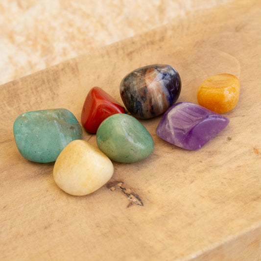 SET PIEDRAS DE LOS 7 CHAKRAS