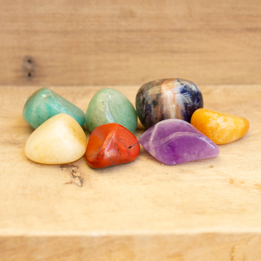 SET PIEDRAS DE LOS 7 CHAKRAS