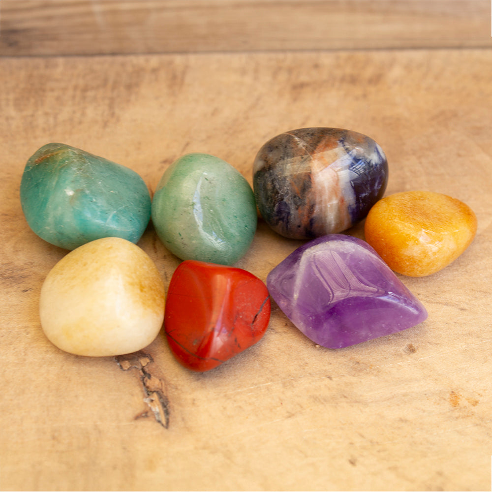 SET PIEDRAS DE LOS 7 CHAKRAS