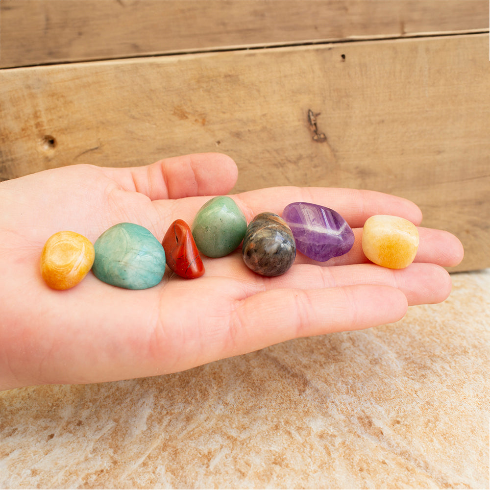 SET PIEDRAS DE LOS 7 CHAKRAS