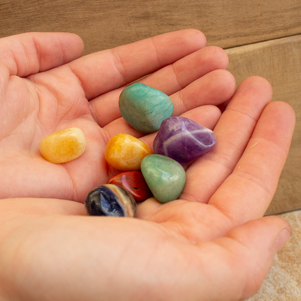 SET PIEDRAS DE LOS 7 CHAKRAS