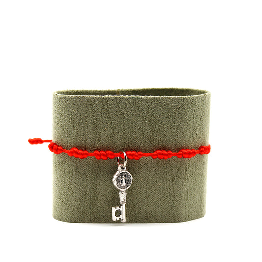 PULSERA 7 NUDOS LLAVE DE SAN BENITO