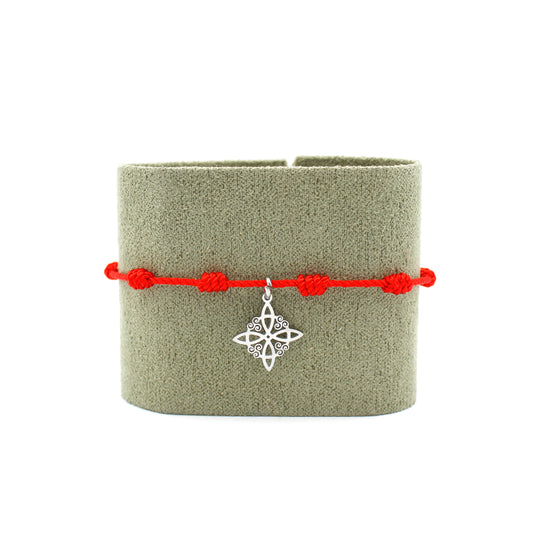 PULSERA 7 NUDOS NUDO DE BRUJAS Y TRISQUEL