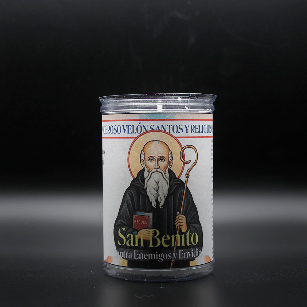 VELÓN SAN BENITO, CONTRA ENEMIGOS Y ENVIDIAS
