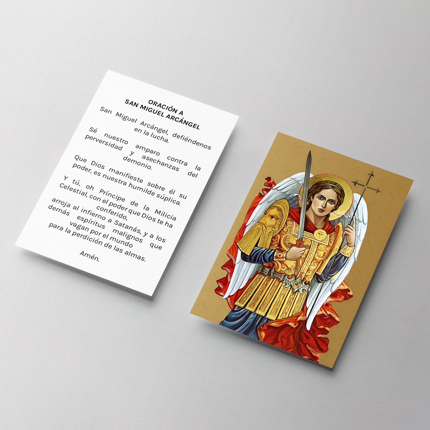 ESTAMPA ARCÁNGEL SAN MIGUEL MOD. 7