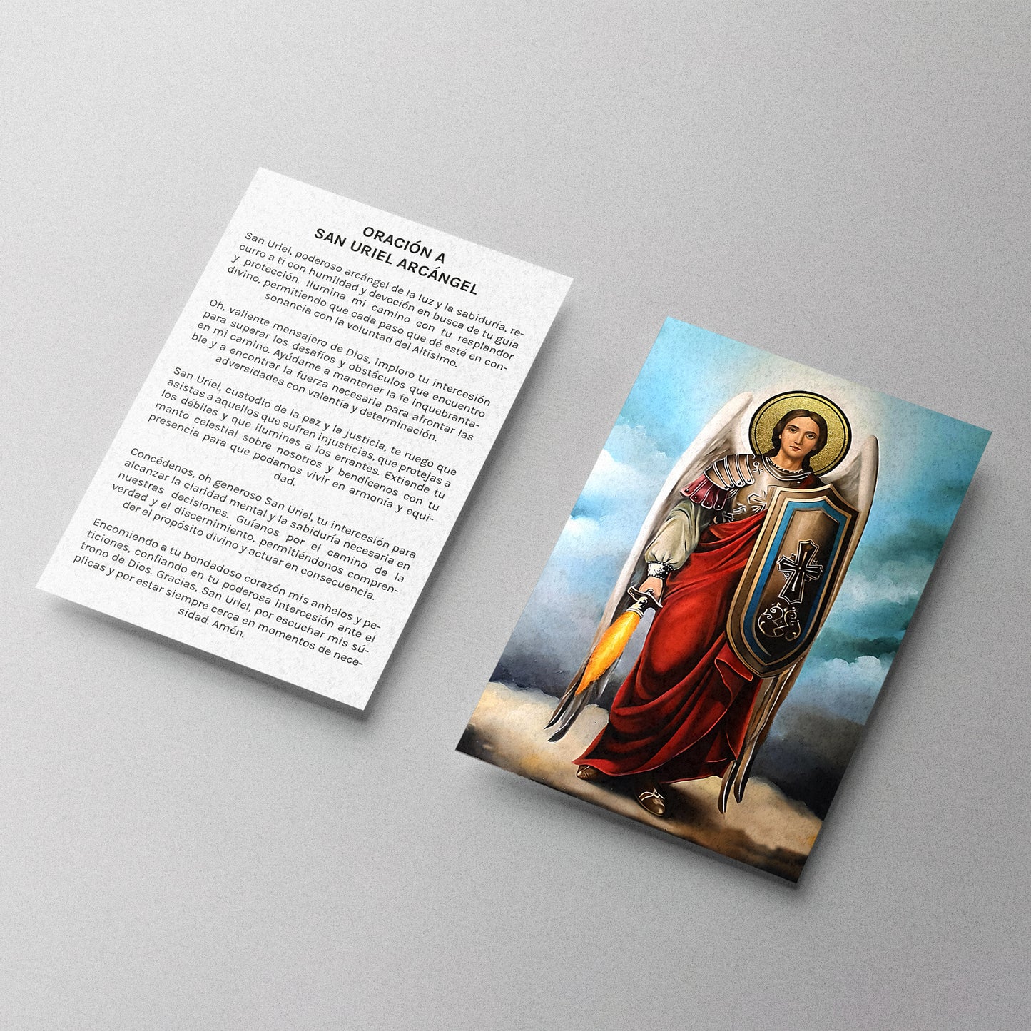 ESTAMPA ARCÁNGEL SAN URIEL MOD.2
