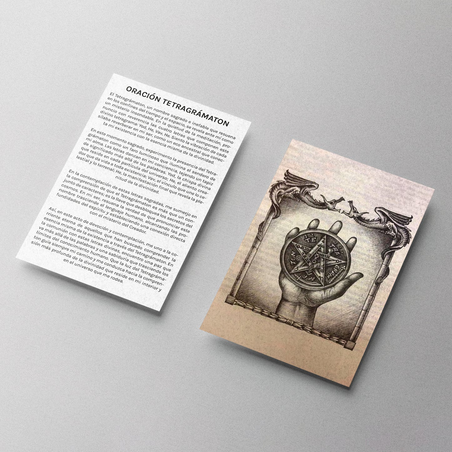 ESTAMPA TETRAGRÁMATON MOD.2