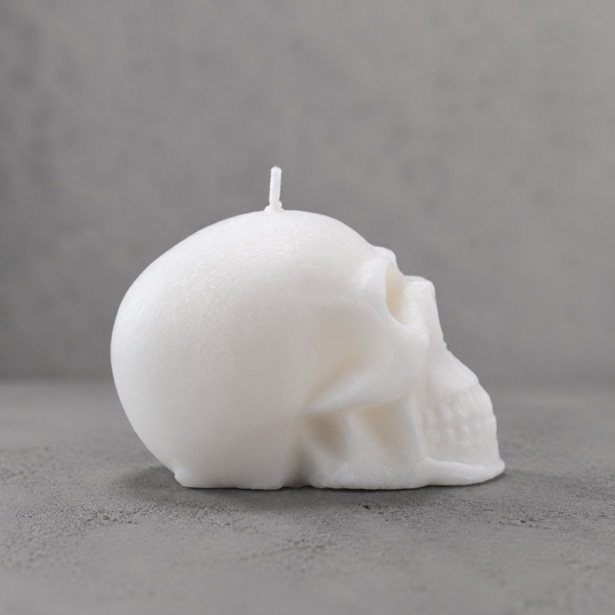 VELÓN CALAVERA SANTA MUERTE BLANCA PARA SALUD, PROTECCIÓN Y PURIFICACIÓN ESPIRITUAL