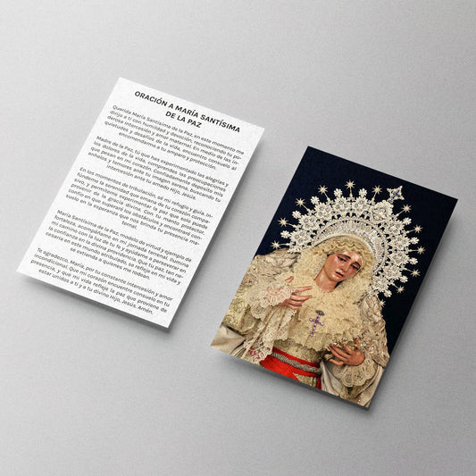 ESTAMPA MARÍA SANTÍSIMA DE LA PAZ