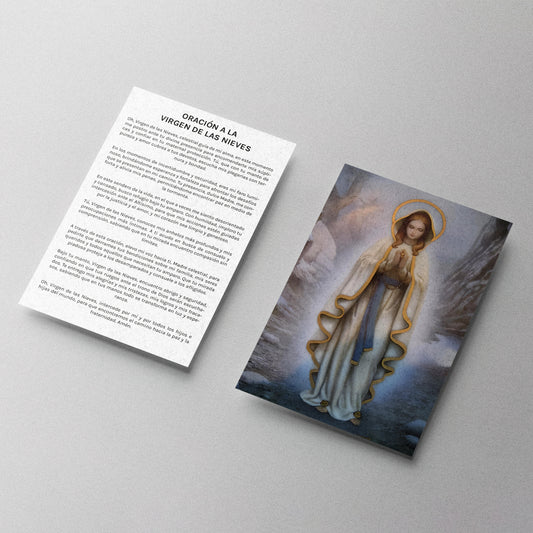 ESTAMPA VIRGEN DE LAS NIEVES Nº2