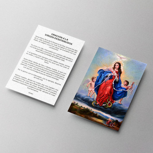 ESTAMPA VIRGEN DESATANUDOS