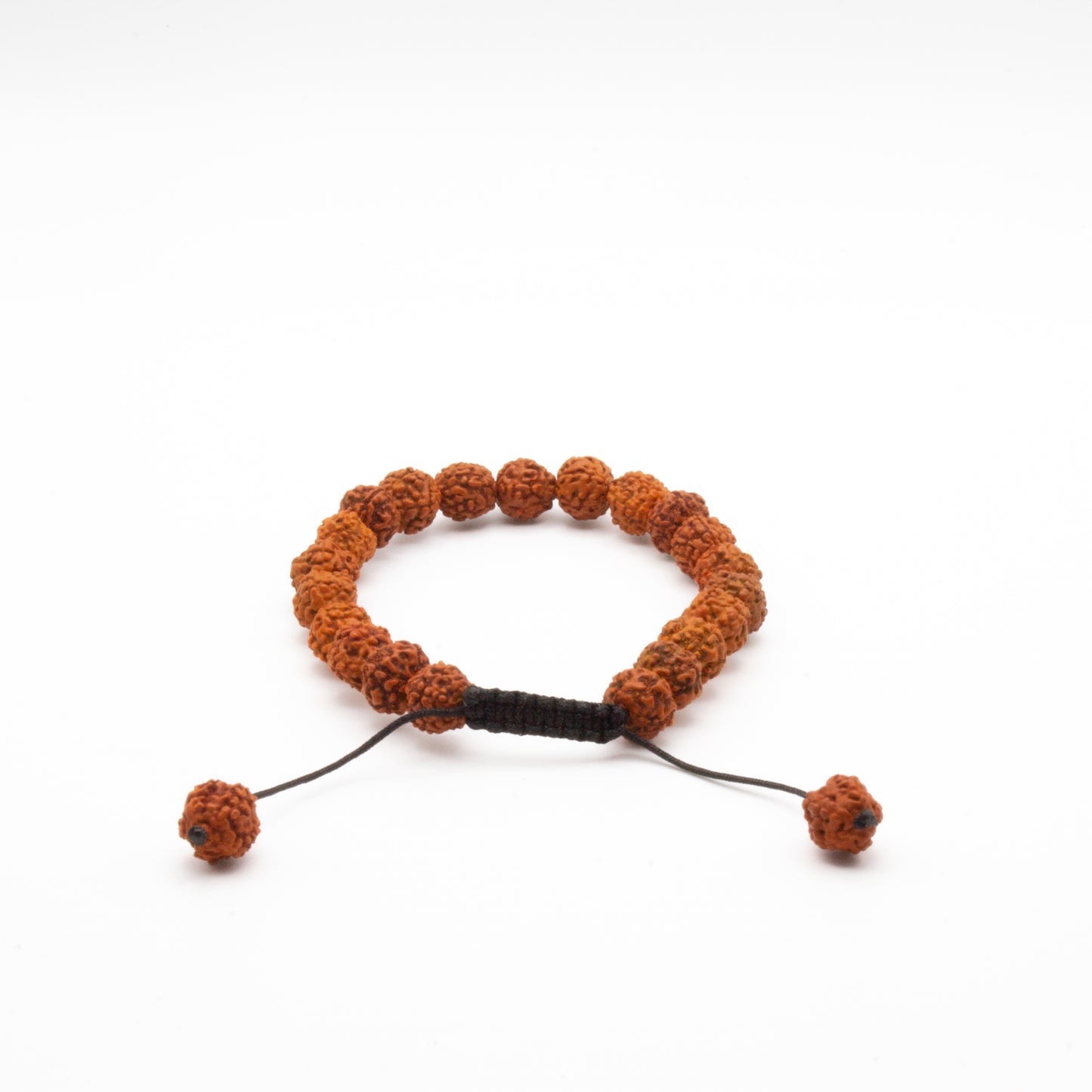 Mala de 21 cuentas de rudraksha ritualizada de alta calidad para meditación y protección energétic