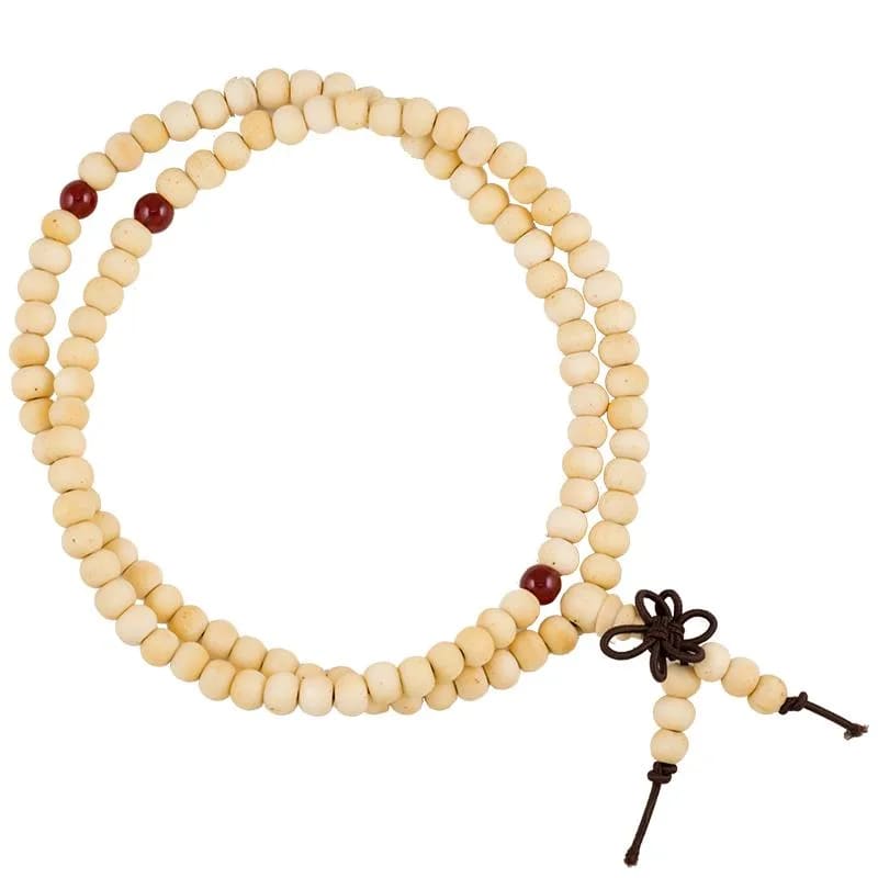 JAPA MALA BUDISTA 108 CUENTAS MADERA