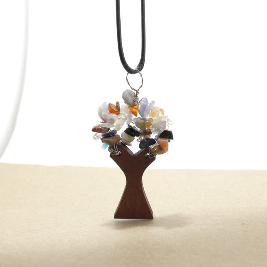COLGANTE ÁRBOL DE LA VIDA EN MADERA