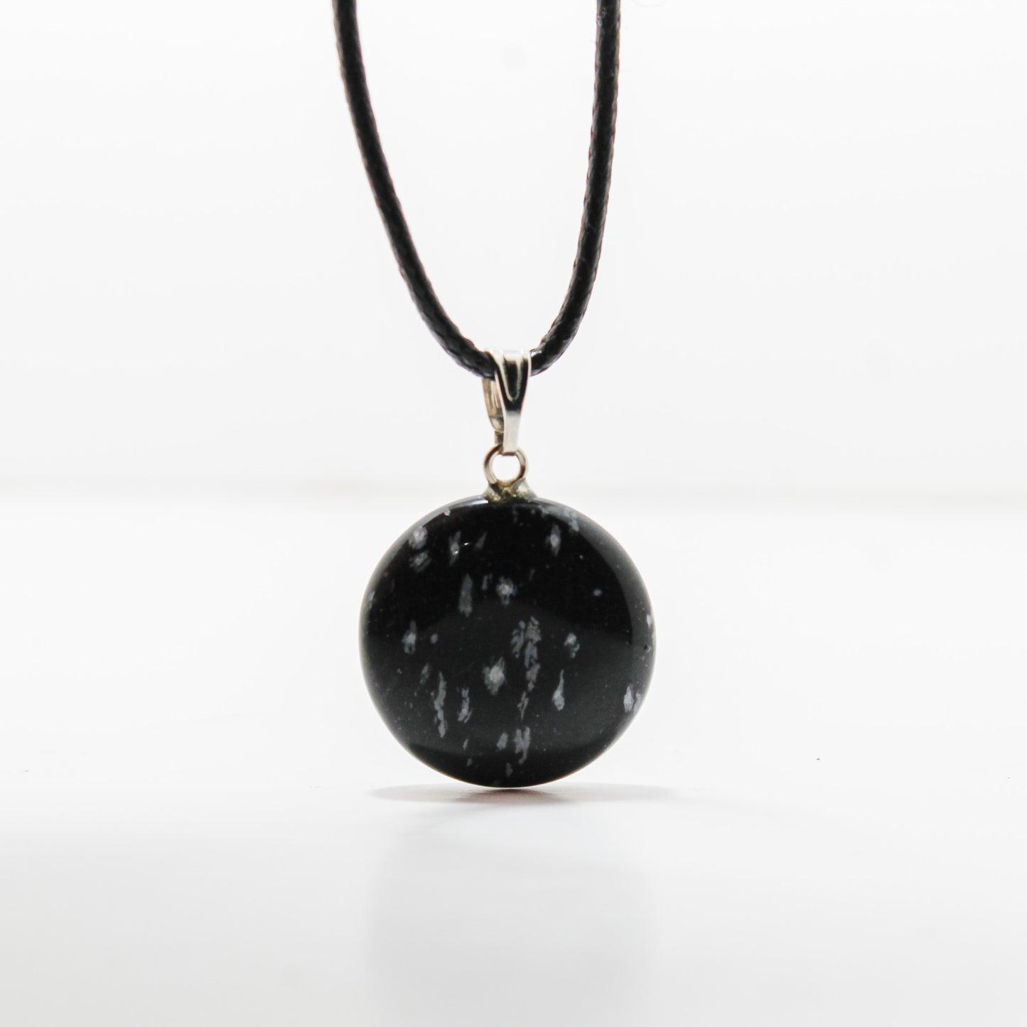 COLGANTE OBSIDIANA COPO DE NIEVE