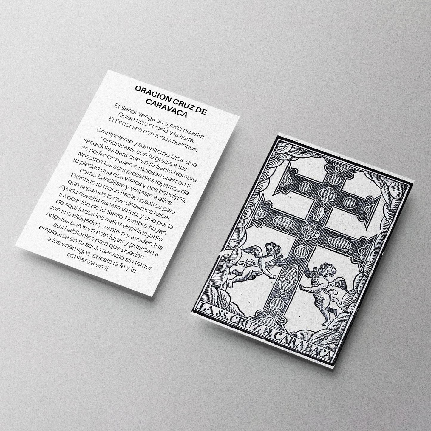 ESTAMPA CRUZ DE CARAVACA