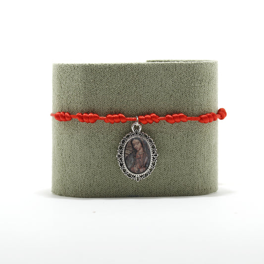PULSERA 7 NUDOS VIRGEN DE GUADALUPE Nº2 CAMAFEO