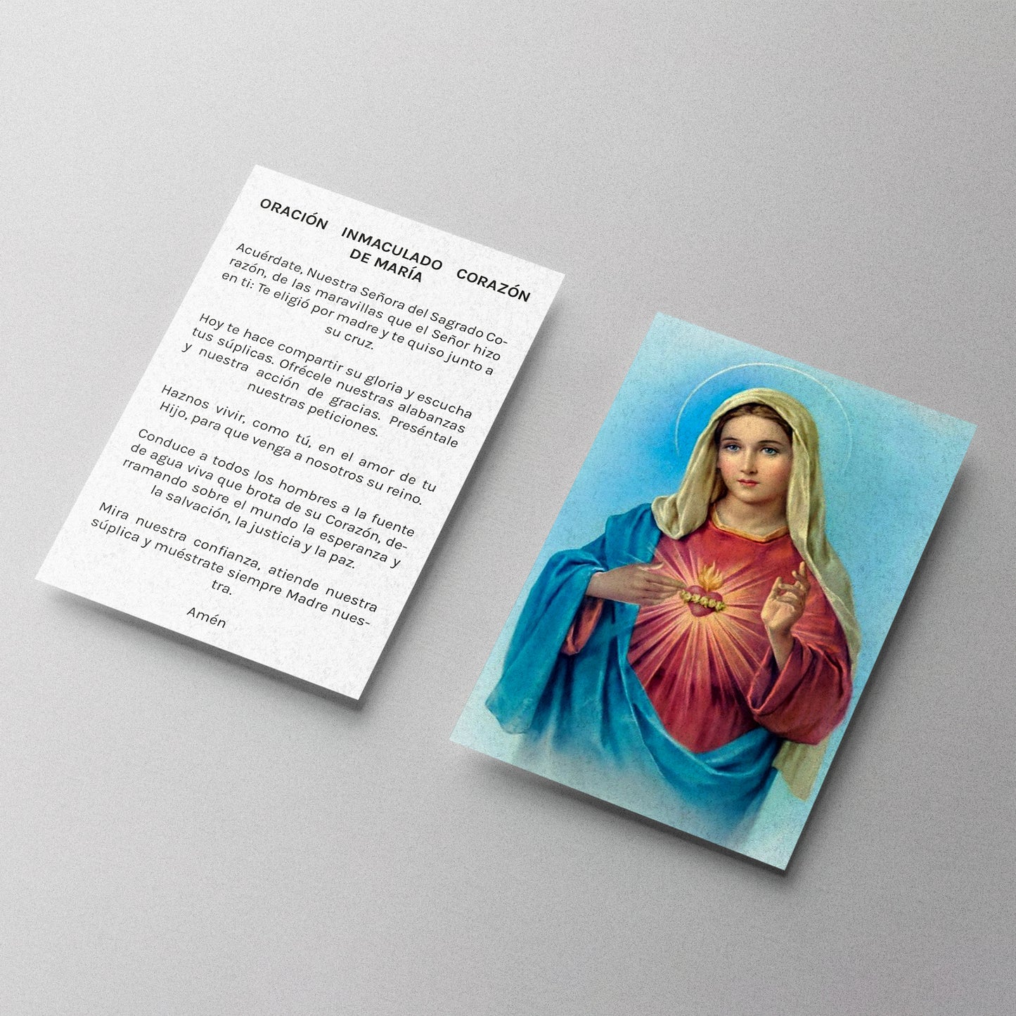 ESTAMPA INMACULADO CORAZÓN DE MARÍA Nº2