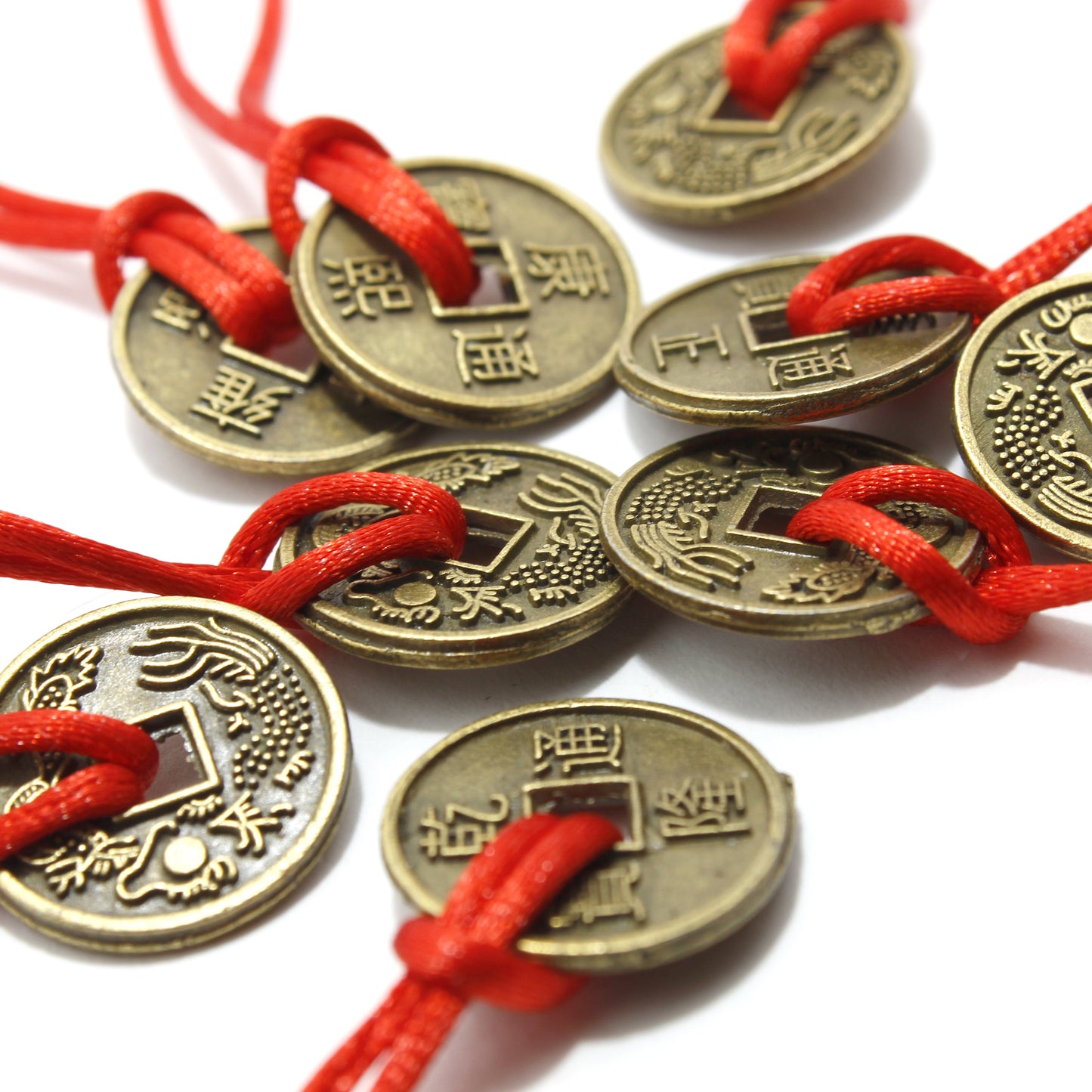 MONEDAS CHINAS DE LA SUERTE