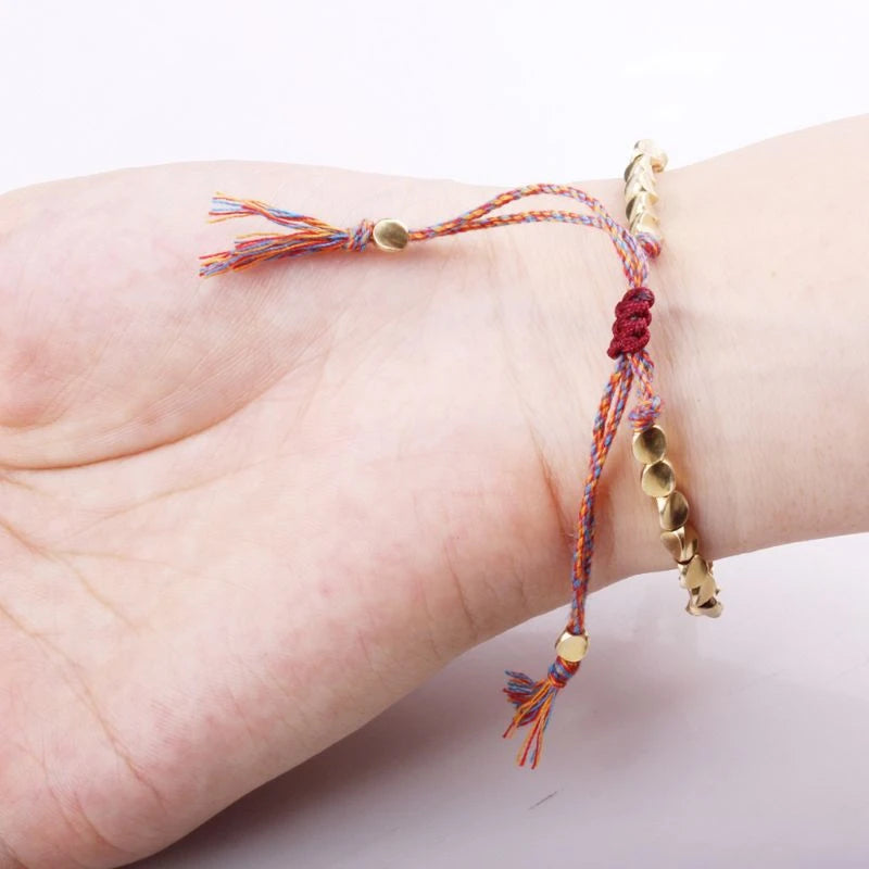 PULSERA TIBETANA EN COBRE