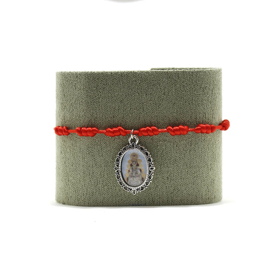 PULSERA 7 NUDOS VIRGEN DEL ROCIO CAMAFEO Nº4