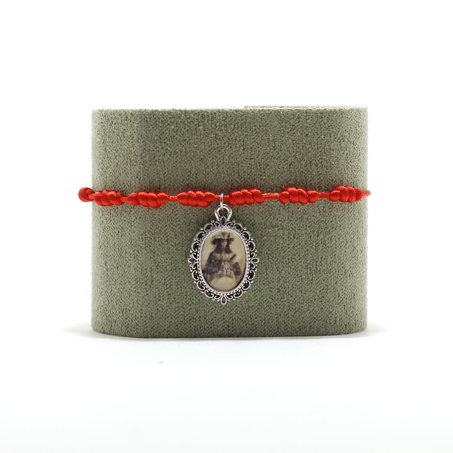 PULSERA 7 NUDOS VIRGEN DEL ROCIO CAMAFEO Nº5