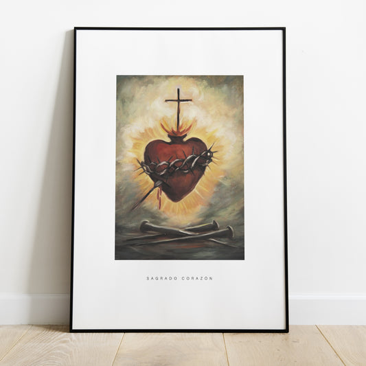 CUADRO SAGRADO CORAZÓN Nº1