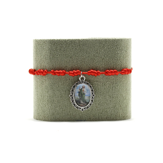 PULSERA 7 NUDOS SAN JUDAS CAMAFEO