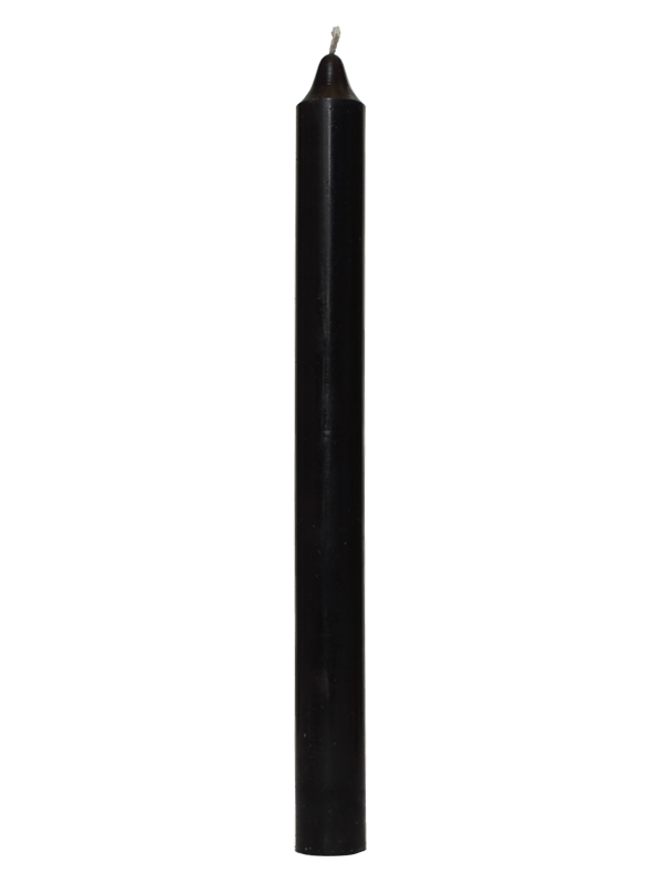 VELA NEGRA 21CM