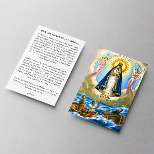 ESTAMPA VIRGEN DE LA CARIDAD DEL COBRE