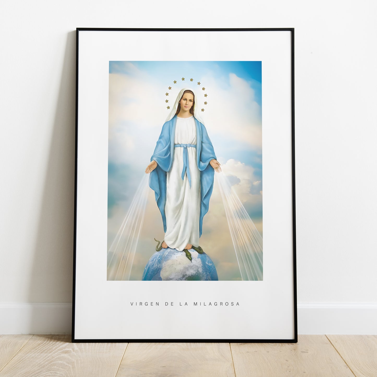CUADRO VIRGEN DE LA MILAGROSA