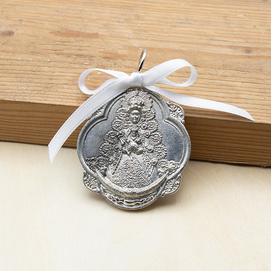 AMULETO VIRGEN DEL ROCIO LAZO - CARRITO DE BEBE