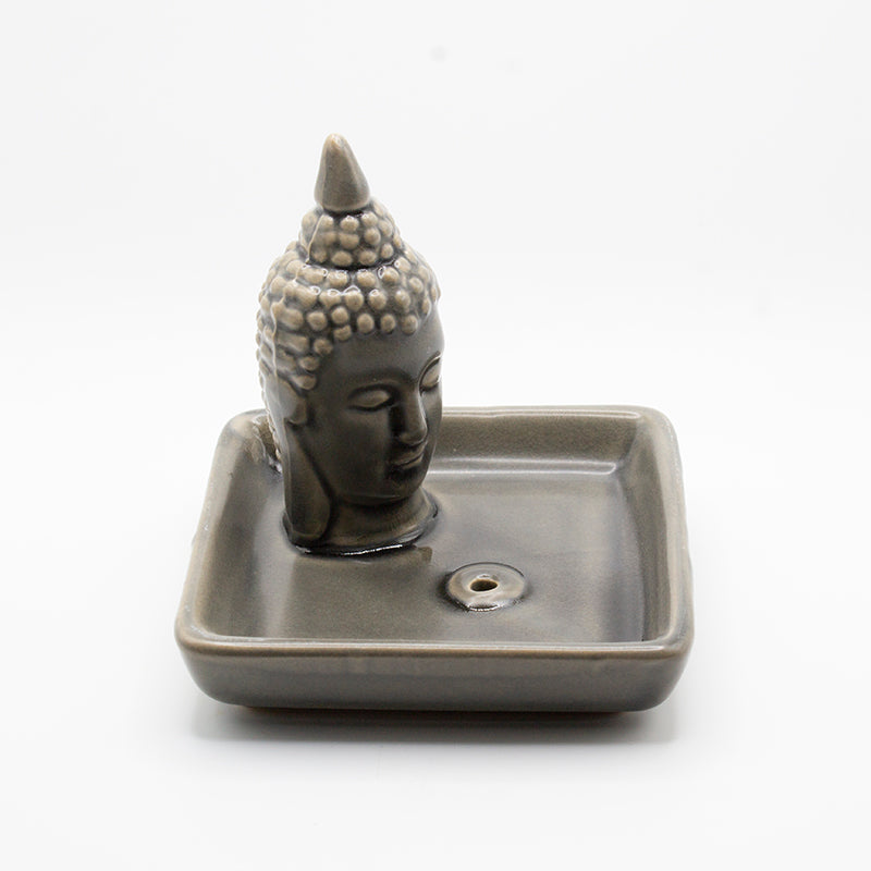 INCENSARIO DE CERÁMICA BUDA PARA INCIENSO EN VARILLA – ARMONÍA, MEDITACIÓN Y DECORACIÓN ESPIRITUAL