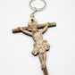 Amuleto llavero Cristo del Cachorro en madera grabada